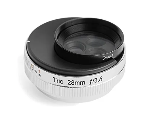 Lensbaby - Trio 28 - für Fuji X - Exklusiv für spiegellose Kameras entwickelt - Leicht und kompakt - Das ultimative Werkzeug für Kreative