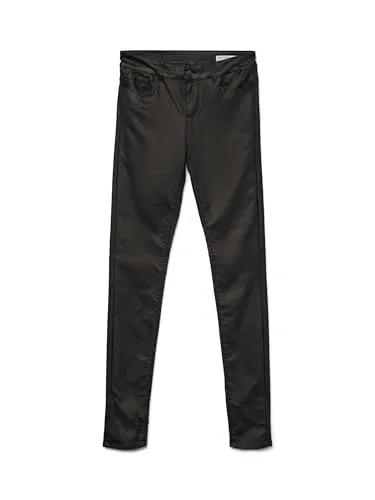 VERO MODA Female 5-Pocket Hose Vmseven - Damen-Hosen, Slim Fit mit mittlerer Taille, aus hochwertigem Material für optimalen Tragekomfort und Flexibilität.