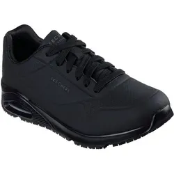 Skechers Herren 200054EC BLK Sneaker - Herren-Sneaker mit ESD-Funktion, sichtbarer Skech-Air-Zwischensohle und gepolsterter Air-Cooled Memory Foam-Einlegesohle für ultimativen Komfort.