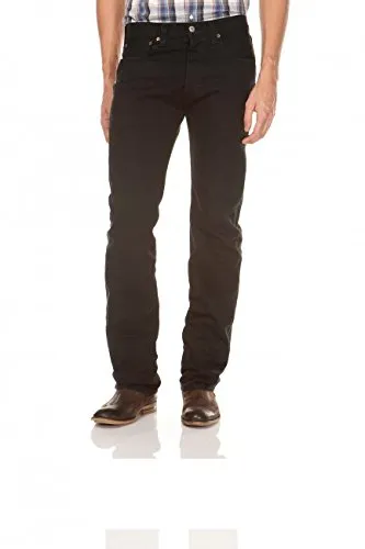 LEVI'S 501 ORIGINAL Herren Straight-Jeans, Gr. 38, schwarz - Bestseller Jeans von Levi's® in lässigem Design. Robuste Baumwolle, gerade Beinform und vielseitig kombinierbar für jeden Anlass.