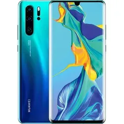Huawei P30 Pro DualSim Aurora Blau 128GB - Smartphone mit Leica Quad-Kamera - Handy ohne Vertrag mit 40MP Leica Quad-Kamera und bis zu 50x Zoom für beeindruckende Aufnahmen. Das 6,47'' OLED-Display und IP68 Schutz machen es ideal für jedes Abenteuer.