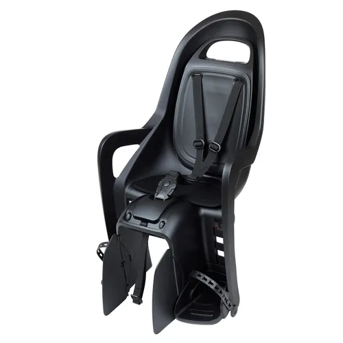 Polisport Groovy CFS Fahrradkindersitz - Kinderfahrsitz für Gepäckträgermontage, sicher und bequem für Kinder von 9 bis 22 kg, erfüllt alle Sicherheitsnormen.