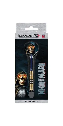 ELKADART Nightmare Soft Dart 18g aus Messing - Hochwertige Softdart mit 18g aus Messing, ideal für präzises Spielen. Das goldene Design sorgt für einen eleganten Look und optimale Kontrolle beim Wurf.