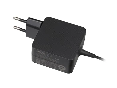Asus 0A001-01105800 Original Netzteil 45,0 Watt EU Wallplug kleine Bauform für VivoBook 15 X1505VA, X1504VA, 16 X1605VA, 17 X1704ZA S16 Flip TP3604VA, S14 Flip TP3402VA, X1704ZA