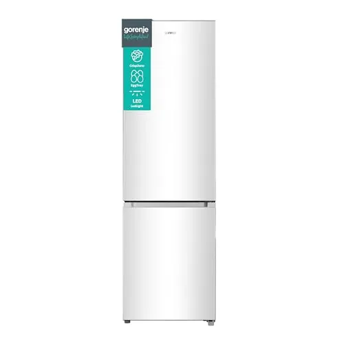 Gorenje RK4182PW4 - Kühl-Gefrier-Kombination 269 Liter, freistehend in Weiß, energieeffizient mit automatischer Abtauung und LED-Beleuchtung