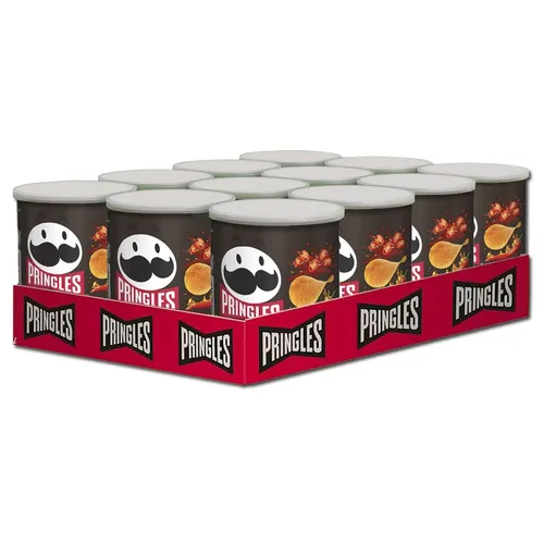  Pringles Hot & Spicy Chips, 12 Dosen je 40g 22,06€/1kg