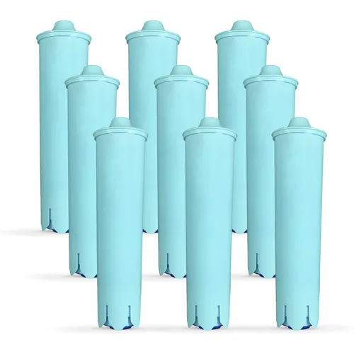 Comedes Wasserfilter 9er Set einsetzbar statt Jura Claris Blue, Zubehör für einsetzbar statt Jura Claris Blue 71311, Jura Claris Blue 71312, Jura Claris Blue 67007, passend für die Jura Impressa, ENA Micro,ENA, Giga