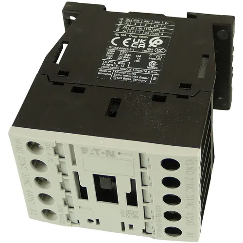 Eaton Hilfsschütz DILA-22 (42V50#199217) - Schützzubehör: Hochwertiges Hilfsschütz mit 16 A Bemessungsbetriebsstrom, ideal für zuverlässige Steuerungsanwendungen in industriellen Umgebungen.
