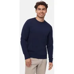 DANISH ENDURANCE Merinowolle Pullover mit Kaschmir, Marineblau, M - Pullover für Herren aus luxuriöser Merinowolle-Kaschmir-Mischung, temperaturregulierend und ideal für Alltag und Büro.