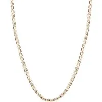 CHRIST Herren-Kette 375er Gelbgold - Stilvolles Collier - Colliers aus 375er Gelbgold, polierte Oberfläche für edlen Schimmer. Ideal für modebewusste Männer, perfekt für Layering-Styles und markante Akzente.
