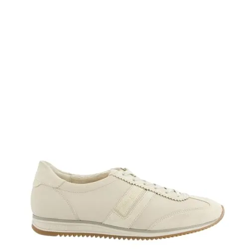 Paul Green Damen Sneaker Beige 37,5 – Modisch und Bequem - Stylischer Schnürhalbschuh aus beigem Leder mit elastischer Schnürung. Genießen Sie optimalen Tragekomfort durch die weiche Innensohle und flexible Laufsohle. Ideal für den täglichen Einsatz!