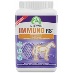 Audevard Immuno RS 1 kg - Futterergänzung für Pferde - Hochwertige Nährstoffzufuhr für Fohlen und Pferde in belastenden Phasen, unterstützt durch innovative Zutaten wie Echinacea und Glucafeed®. Ideal für Training, Turniere und Reisen.