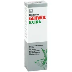 Gehwol EXTRA Fußcreme 75 ml - Arzneimittel für gesunde Füße, pflegt intensiv, desodoriert und schützt vor Fußpilz und Fußbrennen.