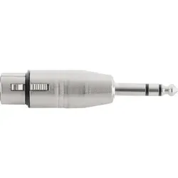 Pronomic AD-JSXF Adapter 6,3mm Stereo-Klinke male / XLR female