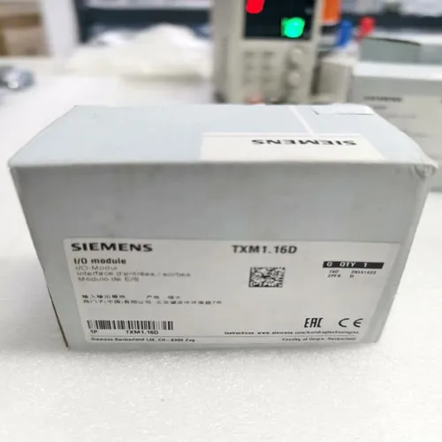 Siemens TXM1.16D Digital I/O Interface Modul - SPS-Ein-/Ausgangsmodule mit 16 digitalen Eingängen und Ausgängen, ideal für präzise Automatisierungslösungen in der Industrie.