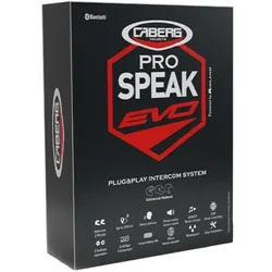 Caberg Headset PRO SPEAK EVO Einzelset Bluetooth 5.0 für Levo Duke Tourmax Avalon Drift Riviera V4 X