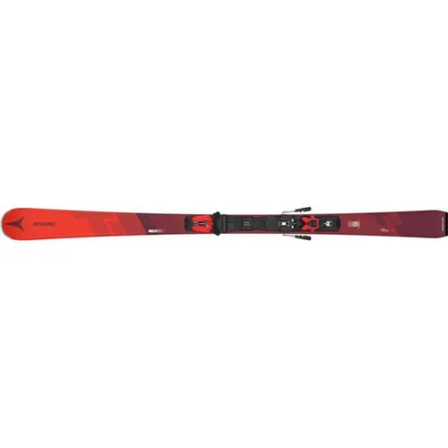 ATOMIC REDSTER TI + MI 12 GW 24/25 Carving Ski - Carving Ski für Fortgeschrittene, ideal für optimale Vielseitigkeit und Speed; bietet hervorragende Carving-Performance auf der Piste mit Multi Radius Sidecut.