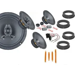 Ground Zero Set für VW Scirocco III BJ 08-17 - 540 W Lautsprecher - KFZ-Lautsprecherboxen Set für VW Scirocco III (08/2008-10/2017) mit 540 W Gesamtleistung, inklusive koaxialen und Komponenten-Lautsprechern für beeindruckenden Klang und einfache Installation.