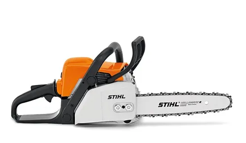 Stihl MS 180 Motorsäge – Leistungsstarke Kettensäge - Kettensäge mit 1,4 kW Leistung und 30 cm Schnittlänge, ideal für präzise Holzarbeiten und Gartenpflege.