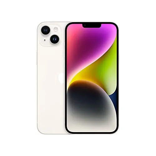 Apple iPhone 14 Plus (256 GB) - Polarstern (Generalüberholt) - Simlockfreies Handy mit 6.7" Display, 256GB Speicher und generalüberholt für hohe Leistung und Nachhaltigkeit.