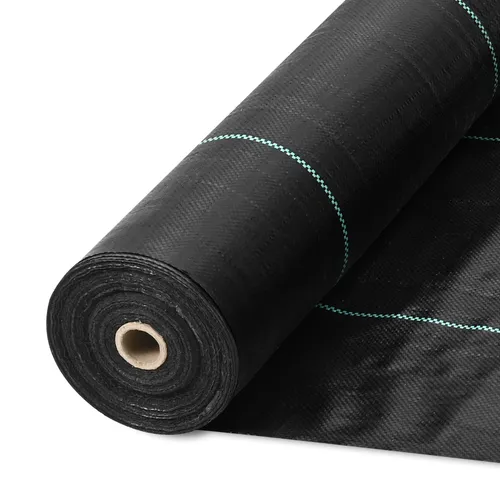 VEVOR Unkrautvlies 170g/m² 0,9x76,2m - Hochwertiges Gartenvlies aus reißfestem Polypropylen, ideal für effektiven Unkrautschutz und Förderung der Bodengesundheit. Perfekt für Garten, Landwirtschaft und Industrie.