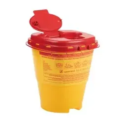 Meditrade Multi-Safe twin Plus Entsorgungsbehälter für Kanülen 8425 , 1 Stück -  2,5 Liter Fassungsvermögen