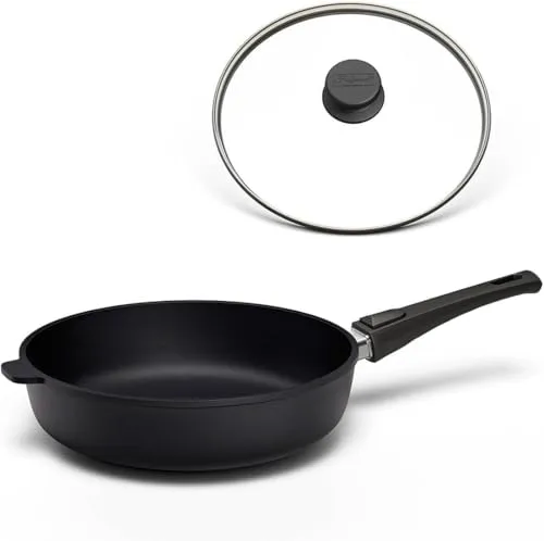 Hoffmann STONIQ Hochrandpfanne 28 cm – Antihaftbeschichtet, Induktionsgeeignet - Erleben Sie die HOFFMANN STONIQ Hochrandpfanne mit ergonomischem Design. Die PFAS-freie Antihaftbeschichtung sorgt für stressfreies Braten. Made in Germany – ideal für vielseitigen Einsatz in Küche und Backofen.
