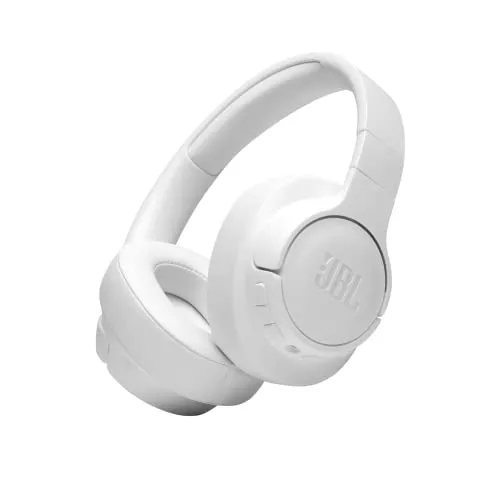 JBL Tune 760NC Over-Ear-Kopfhörer - Weiß - Kopfhörer mit aktivem Noise-Cancelling, 35 Stunden Akkulaufzeit und Bluetooth-Multipoint-Verbindung für müheloses Wechseln zwischen Geräten.