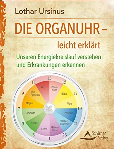 Die Organuhr – Energiekreislauf verstehen und Erkrankungen erkennen - Medizin: Entdecken Sie die Organuhr und lernen Sie, wie Sie Ihren Energiekreislauf verstehen, um gesundheitliche Probleme frühzeitig zu erkennen.