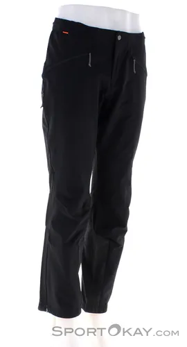 Mammut Herren Aenergy So Hybrid Hose, Black, M - Skitourenhosen mit außergewöhnlicher Flexibilität und Atmungsaktivität dank SOFtechTM-Technologie, ideal für anspruchsvolle Outdoor-Aktivitäten.