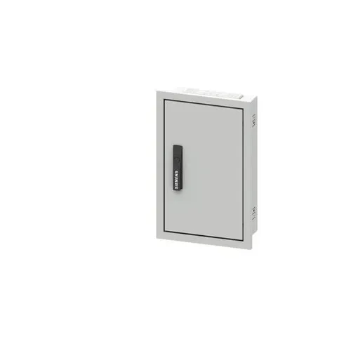 Siemens 8GK10311KK10 Verteilerschrank - Verteilerschrank ALPHA 160 DIN UP, Unterputz, IP31, ideal für sichere Elektroinstallationen mit kompakten Maßen (H=500mm, B=300mm, T=120mm) in RAL 9016.