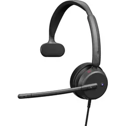 EPOS IMPACT 430T 1001254 - Kabelgebundenes Headset für Teams - HEADSETS - Monaurales, leichtes Design mit Geräuschfiltertechnologie für klare Sprachübertragung und ganztägigen Komfort, ideal für hybride Arbeitsplätze.