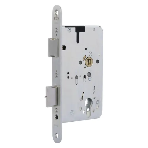 BKS Fluchttürschloss B 2321 2-flg. - links, 80 mm - Schließtechnik für Brandschutztüren, geprüft nach EN 179 und EN 1125, ideal für Holz- oder Stahltüren, bietet hohe Sicherheit und zuverlässige Funktionalität.