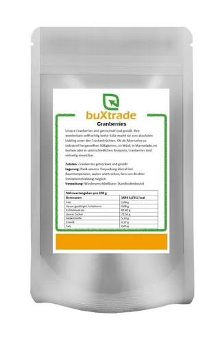 | Cranberries | Cranberry | getrocknet | gesüßt | Markenqualität Superfoods 2 kg