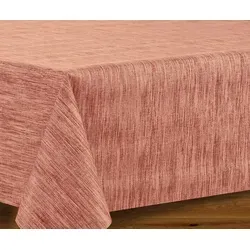 Beautex Wachstuchtischdecke Georginias eckig, orange, 140x240 cm - Strapazierfähige Wachstuchtischdecke für den Innen- und Außenbereich. Wasserabweisend und rutschfest, ideal für jedes Event oder Camping. Pflegeleicht, einfach abwischbar.