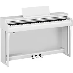 Yamaha CLP-825 WH Digitalpiano - Digitalpiano mit 88 gewichteten Tasten und hochwertiger Hammermechanik, ideal für Musiker, die ein authentisches Klaviererlebnis suchen.