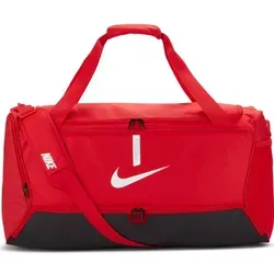 Nike Academy Team Large Duffel Sporttasche - University Red/Black/White - Sporttasche mit 95 Liter Volumen, geräumigem Hauptfach und separatem Nass-/Trockenfach für optimale Organisation deiner Sportausrüstung.