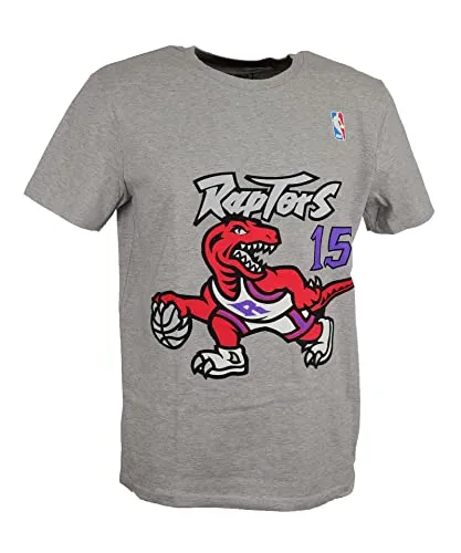 Mitchell & Ness NBA Toronto Raptors Vince Carter T-Shirt - Stylisches Vince Carter T-Shirt der Toronto Raptors aus der Hardwood Classics Kollektion | Offizielles Lizenzprodukt mit hochwertigem Druck | Unisex, erhältlich in mehreren Größen – ein Must-Have für jeden NBA-Fan!