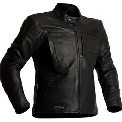 Halvarssons Racken Motorrad Lederjacke, schwarz, Größe 64 für Männer - Wasserdichte Motorradjacke aus robustem Rindsleder mit innovativer Funktionsmembran. Ideal für alle Wetterbedingungen und sorgt für hohen Tragekomfort.