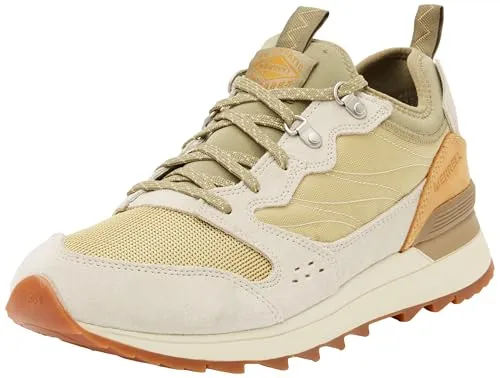 Merrell Sneaker Alpine 83 Recraft - Herren Alltagschuhe in Grün/Grau, Größe 46 (11,5) - Nachhaltige Sneaker im von der Geschichte inspirierten Design mit modernen Wanderschuhdetails, elastischem Stiefeldesign und robustem Fußbett für maximalen Komfort.