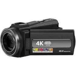 INF Camcorder 4K mit 48MP und 16x Zoom – Schwarz - Erlebe Ultra-HD-Videoaufnahmen mit 4K und 48 MP. Der Camcorder bietet IR-Nachtsicht und einen drehbaren Bildschirm für kreative Aufnahmen. Perfekt für alle Lichtverhältnisse!