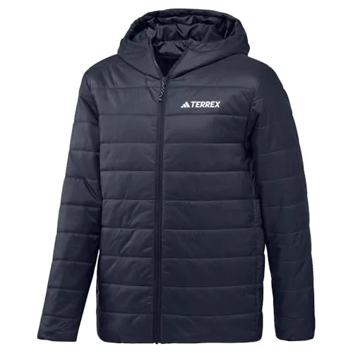 adidas Terrex Climawarm Insulated Hooded Jacket L - Funktionsjacke für Herren, ideal für Outdoor-Aktivitäten, mit CLIMAWARM-Technologie für optimale Wärme und Feuchtigkeitsmanagement, aus 100% recyceltem Polyester.