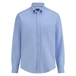 OLYMP Langarmhemd Casual - Freizeithemden mit Button-down-Kragen, aus leichtem Baumwoll-Webstoff, ideal für vielseitige Styles im Büro oder Alltag.