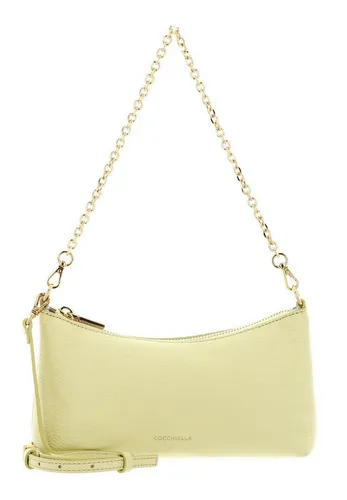 COCCINELLE Umhängetasche Aura - Edle Mini Bag - Umhängetasche aus 100% Rindsleder mit verstellbarem Schulterriemen, geräumigem Hauptfach und 3 Einschubfächern für Karten. Perfekt für jeden Tag und stilvoller Begleiter!