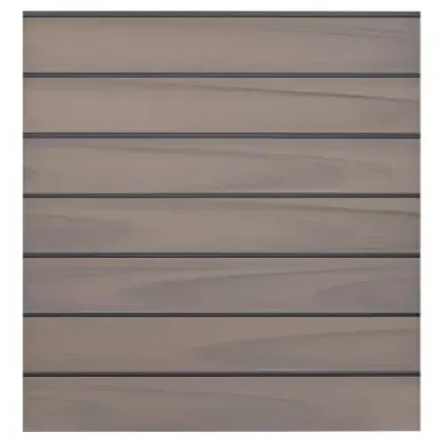 GroJa Solid Grande BPC Stecksystem Bausatz Premium Bi-Color - Gartenzäune mit 7 breiten Füllungen und eleganten Designleisten, witterungsbeständig und in verschiedenen attraktiven Farben erhältlich.