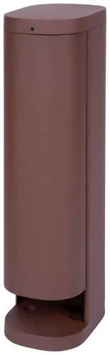 BOLD 10633 Gartensteckdose 2fach Rost - Außensteckdose aus rostfreiem Alu-Druckguss mit 2 wasserdichten Steckdosen, ideal für Gartengeräte und Elektrogrills, einfach zu installieren und robust gegen Witterungseinflüsse.