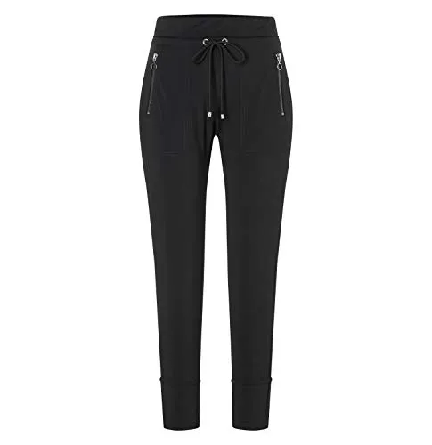 MAC Damen Hose "Easy Active" 34 - Stylische Relaxed Slim-Fit Hose für Damen mit einer Fußweite von 27 cm. Ideal für lässige Outfits und komfortable Bewegungsfreiheit.