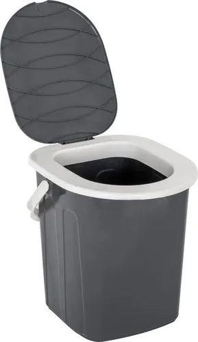 BRUNNER Campingtoilette Optiloo, tragbare Eimertoilette - Praktische Toilettenlösung für Camping und Outdoor, kompakt, leicht und mit stabiler Konstruktion für maximalen Komfort.