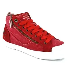 Yellow Cab Damen Strife W High-Top Rot – Stylische Sneakers - Modische High-Top-Sneakers für Damen in auffälligem Rot. Ideal für den Alltag und bequem im Tragen, perfekt für jeden Look.