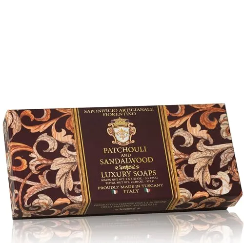 Fiorentino Seife Patchouli & Sandalwood 3 x 125g